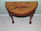 Marquetry Dragon Table